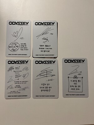 ANTON RIIZE Official Photocard New Album 'ODYSSEY' Kpop Authentic