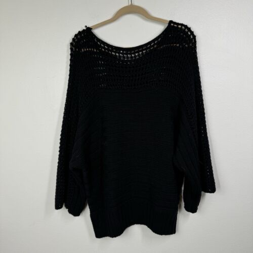 Moth by Anthropologie Pullover Damen Large Chatwin offen Grobstrick Rippstrick - Bild 3 von 7