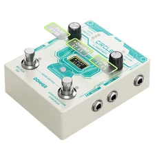 Donner Circle Looper 2 in 1 Drum Machine & Looper Effects Pedal 40 Slots 160 min