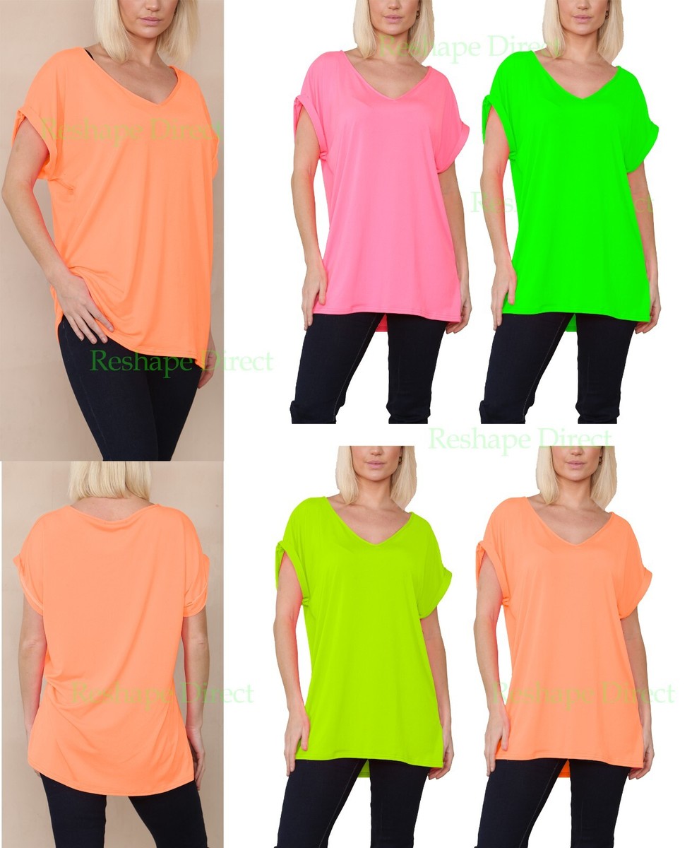 baggy v neck t shirts