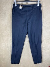 UNIQLO Casual Formal Pants Size 73 Mens Navy Straight Leg