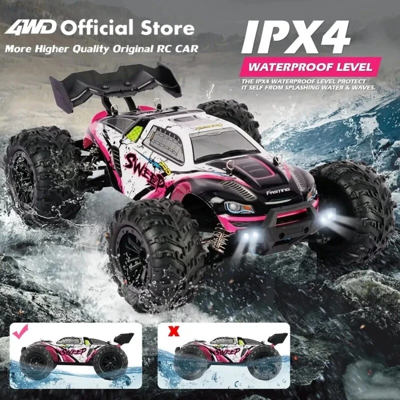 Hot New 4WD Remote Control Car Off Road High Speed Truck Brushless 50/80KM/H Toy - Image 2 of 4
