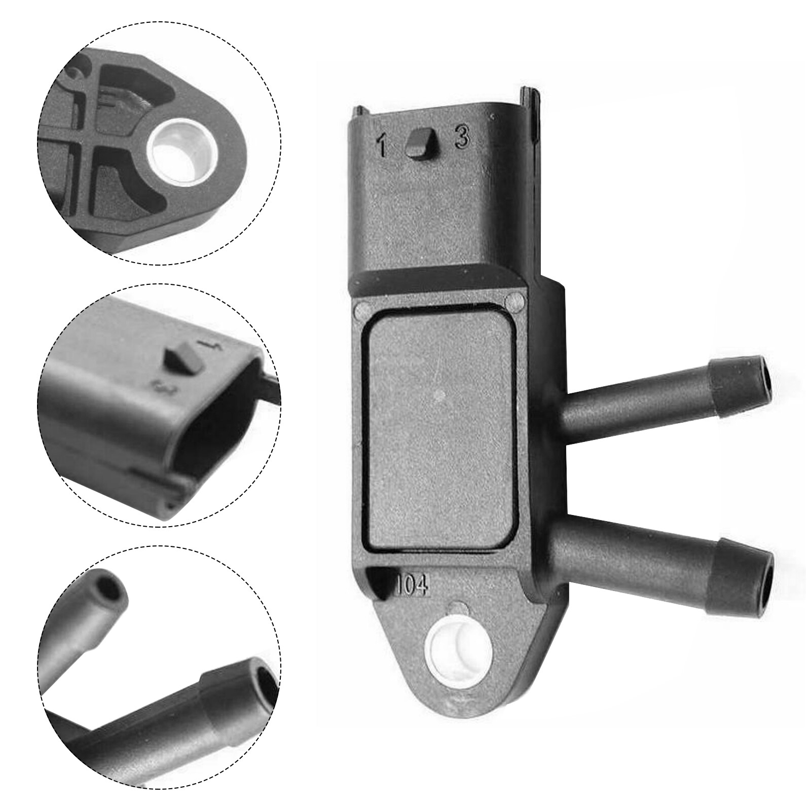 DPF EXHAUST PRESSURE SENSOR FOR MEGANE QASHQAI SCENIC JUKE CAPTUR 1.5 1