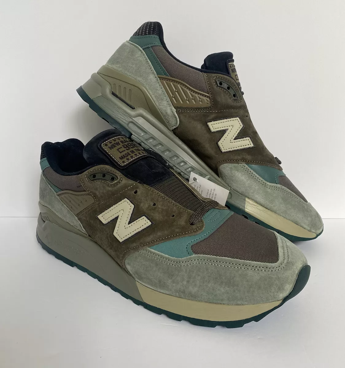 New balance 998 brown clearance teal