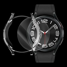 Screen Protector Soft Slim Case for Samsung Galaxy Watch 6 Classic 47mm SM-R965U