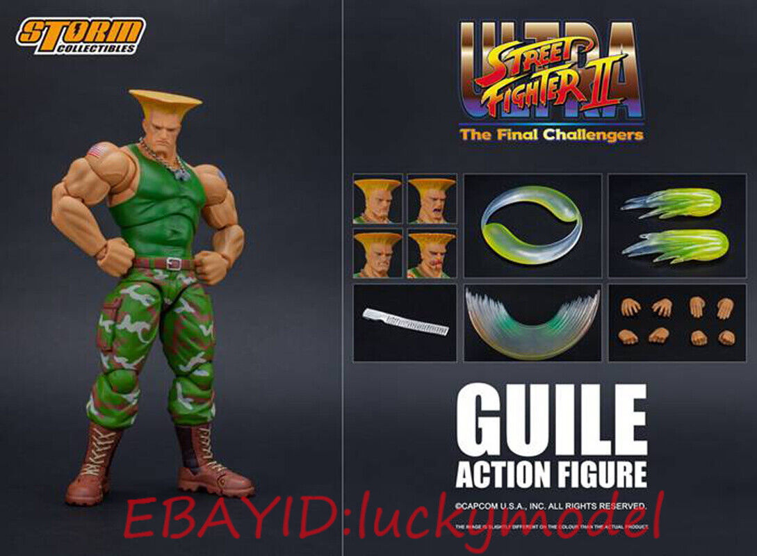 Pre-order the Storm Collectibles Street Fighter II Guile figure — Lyles  Movie Files