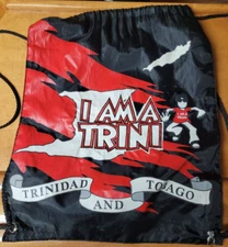 Trinidad And Tobago I Am A Trini CInch Bag Backpack