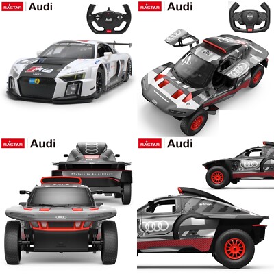 Neu Rastar Maßstab 1:14 RC Audi Kinder Spielzeugauto mit Fernbedienung verschiedene Modelle