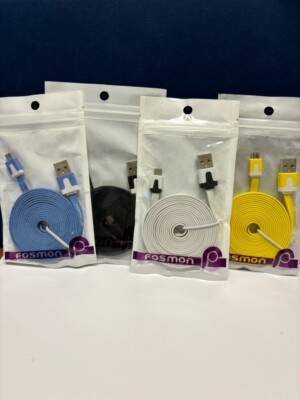 Fosmon Vivid Micro USB Flat cable 6ft
