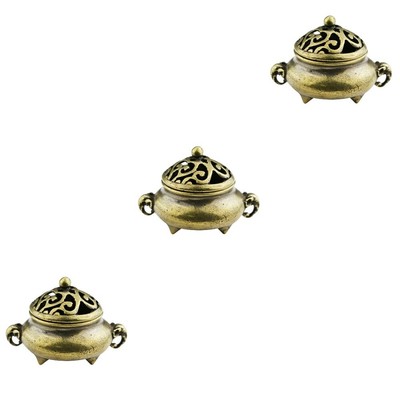  3 Pcs Weihrauch Räucherstäbchen Buddhistischer Aromatherapie-Brenner