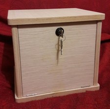 MONETIERE ARTIGIANALE LEGNO MASSELLO Naturale per MONETE E LINGOTTINI