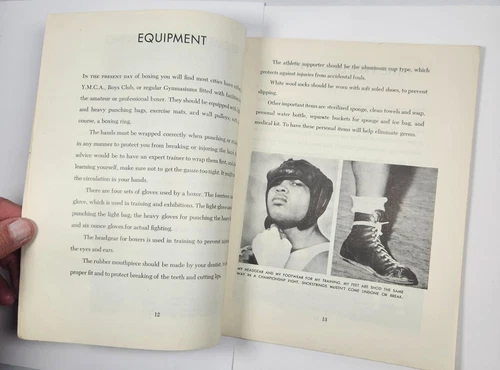 1948 Joe Louis How to Box Book David McKay Company IBHOF The Brown Bomber Boxing - 画像7/21