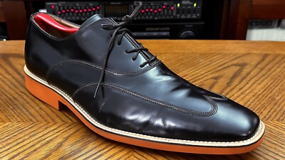 Michael Toschi Luciano Brown Leather Wingtip Oxford Man display picture 2