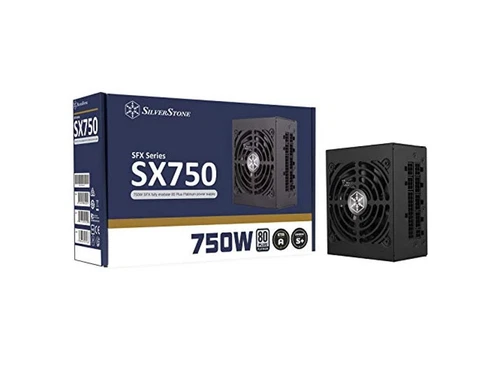 silverstone sx750 platinum, 750w sfx fully modular 80 plus platinum power supply