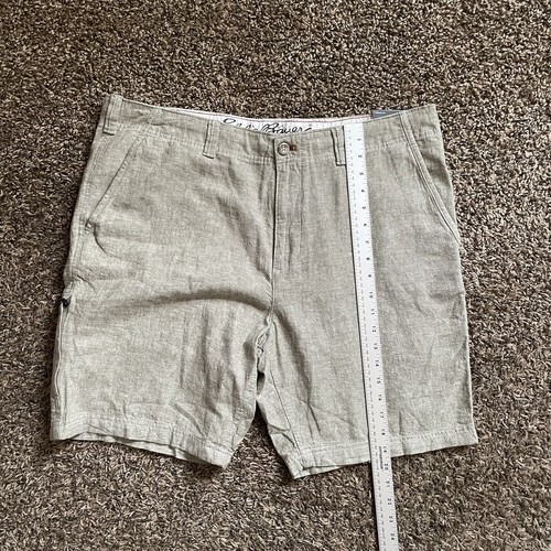 Eddie Bauer Men’s Larrabee Shorts Size 38 Color Eucalyptus - Picture 11 of 17