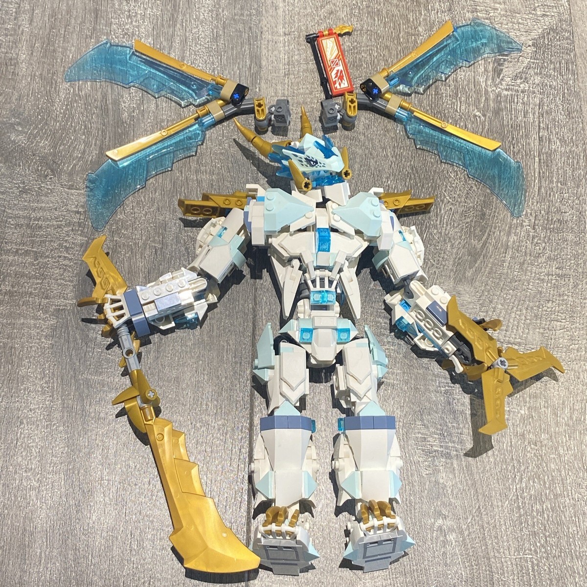 An Alternate Build of 71786 Zane's Ice Dragon Creature Ice