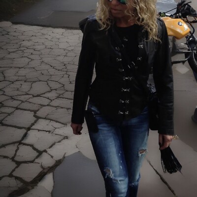 Barbara Bui Leather Jacket, Runaway Sample, Vintage | eBay