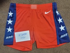 Nike Team USA Basketball 2020 Tokyo Olympics Authentic Issued Shorts PE Size 38