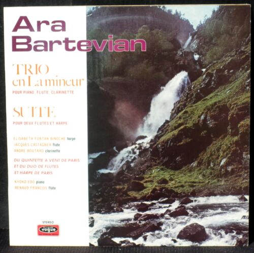 Ara Bartevian Trio en la mineur Suite Fontan-Binoche Castagner LP M, CV EX - Foto 1 di 3