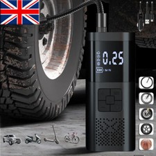 Cordless Electric Scooters Bicycle Tyre Inflator Car Air Compressor Tire Pump UK