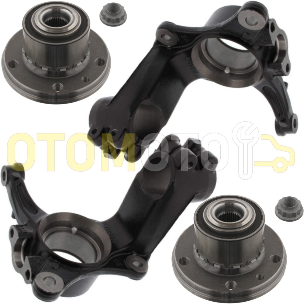Fusée de suspension en acier forgé et roulement premium pour Multivan T6