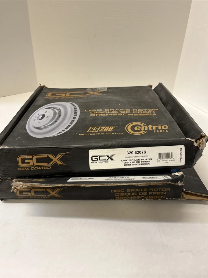 GCX Rotor with Partial Coating Front 320.62078 lot of 2 - Image 3 of 3