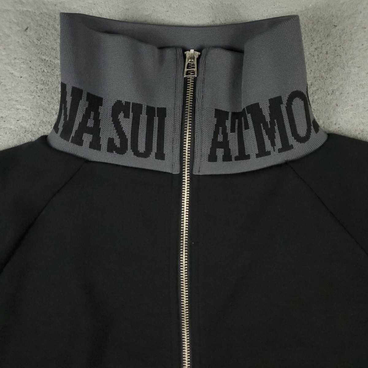 Atmos Jacket Mens Size Medium Black Full Zip Up Track Jacket Japan