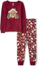 Gymboree Girls Pajamas Gymmies Christmas Ginger Bread Size 3T NWT