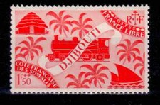1943 Cote des Somalis -  Y & T N° 241 Neuf ** SANS CHARNIERE