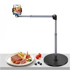yAyusi Heavy Duty Aluminum Overhead Phone Mount, 13.7 in Long Phone Stand for...