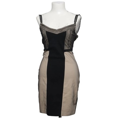 Alessandro Dell'Acqua, Abendkleid, Größe: 40, Schwarz/Beige, Spitze, Damen #v0d