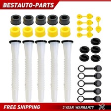 5 SETS Gas Can Spout For Blitz, Midwest ,Scepter, Briggs Stratton Replacement