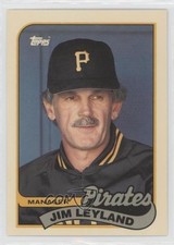 1989 Topps Team Checklist Collector's Edition (Tiffany) Jim Leyland #284 HOF 1p5
