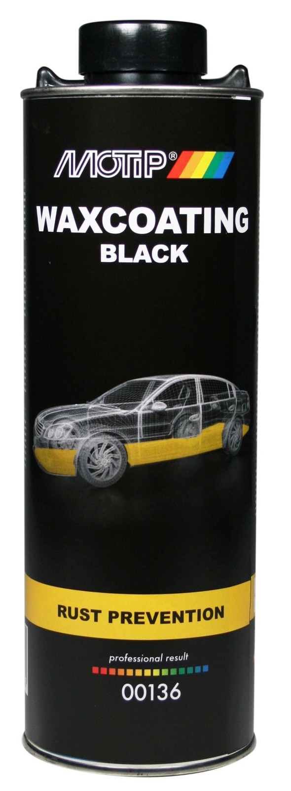 Motip schwarzer Rostschutzwachs 1000 ml - Image 2