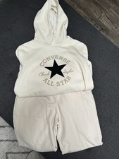 Converse 2 Piece Set Boys Hooded Shirt And Pants Size L