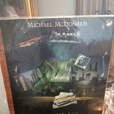 Michael McDonald Signed Vinyl Record Cover no album AutographCOA Authentication