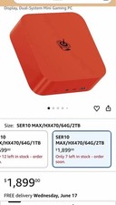 Beelink SER 10 Max 32gb 1tb Mini PC RedLobster OEM Windows11 Pro - READ-32gb-1tb