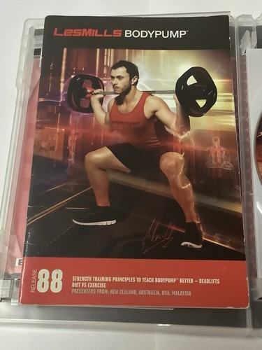Les Mills BODYPUMP 88 Cd, DVD, Notes body pump Lesmills - Picture 4 of 4
