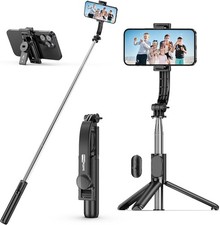 Selfieshow Selfie Stick, Extendable Selfie Stick Tripod with Wireless Remote and