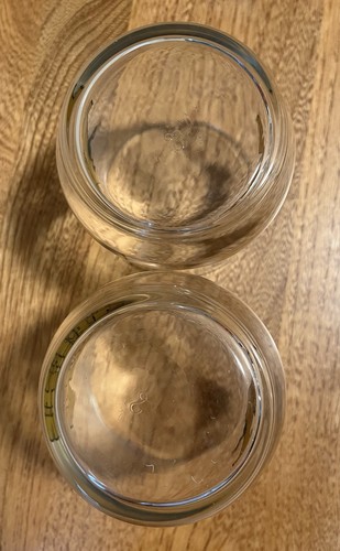 Vintage 1970's ARMY Football Libby Whiskey Glasses 2 NCAA Black Knight Logo NOS - Picture 3 of 3
