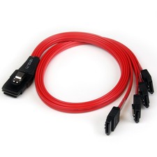 StarTech 50cm SFF-8087 to 4x Internal Mini SA...