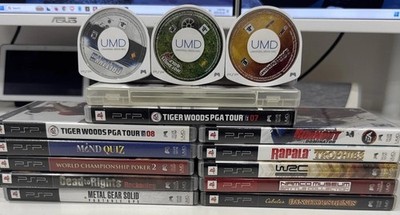 PSP Game Lot Bundle 14 Games UMD Tested Working