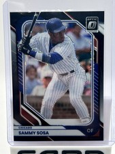 2026 Donruss - Sammy Sosa /39 Black Blue Velocity Prizm #60