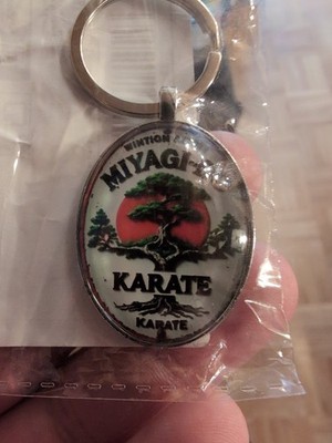 Miyagi-Do Karate Schlüsselanhänger   Karate Kid & Cobra Kai Fanartikel Alt Gemac