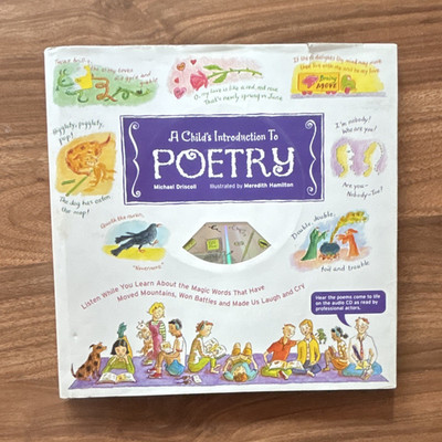 A Child's Introduction to Poetry HC Michael Driscoll Illustrated Dust Jacket