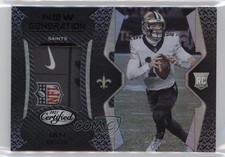 2021 Certified New Generation Jerseys Mirror Black 1/1 Ian Book #NG-27 e6p