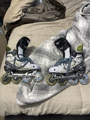 Mission Inline Wm02 Skates Size 6e Used Will Come Without The Wheels!￼