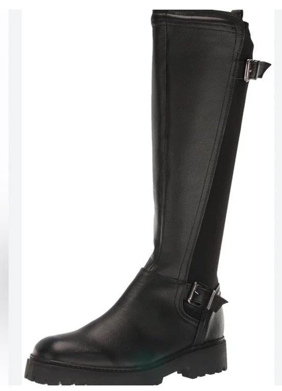 Botas de montar Kenneth Cole Reaction Salt Lug TTK tacón alto talla 7 nuevas con etiquetas Foto 2 de 4