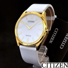 Citizen Eco Drive Elegant Gold x White Ladies Watch