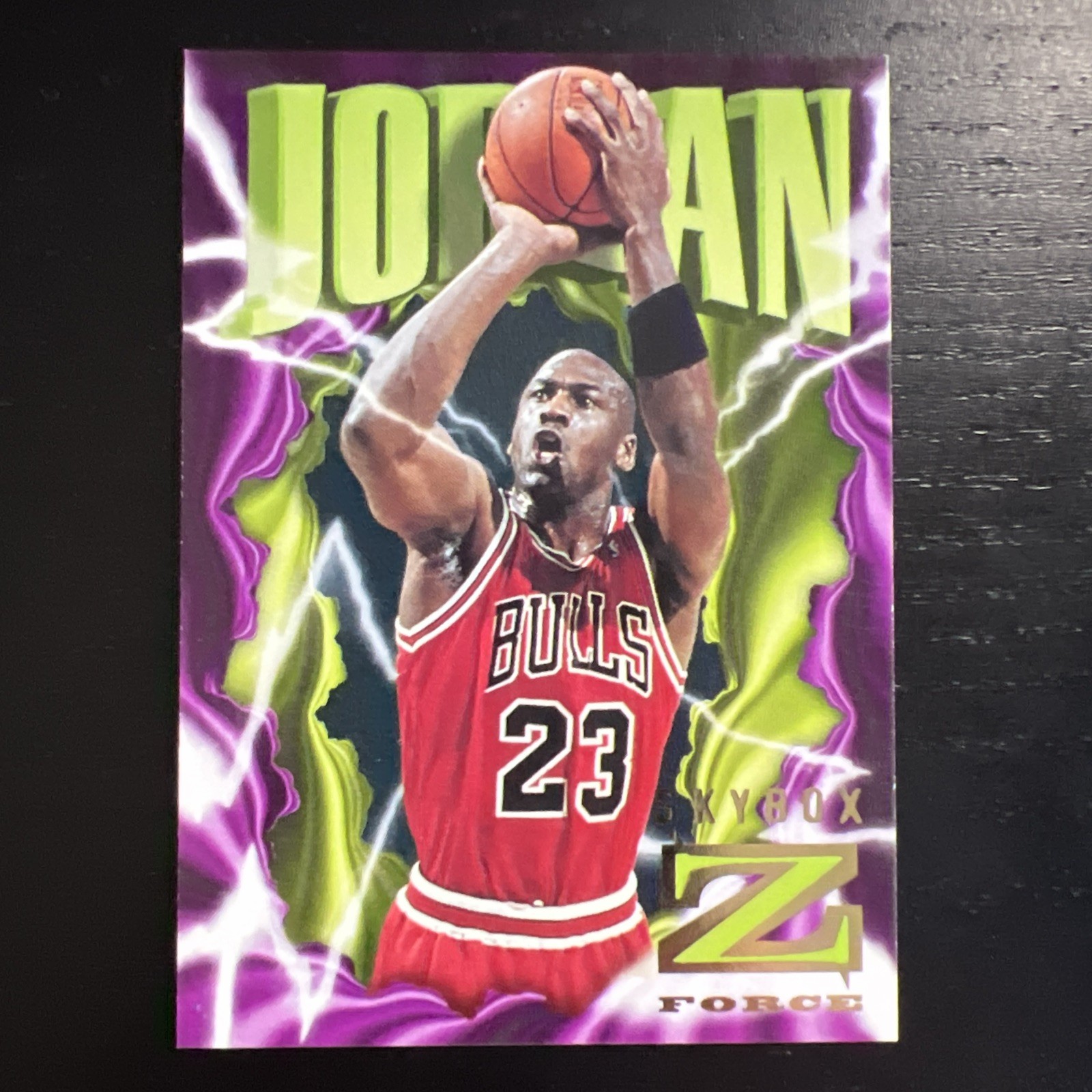 1996-97 Skybox Z Force - Michael Jordan #11 Chicago Bulls NBA